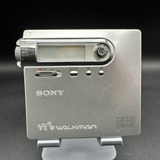 SONY MZ-N10 NET MD WALKMAN Silver Tested Working Main unit only