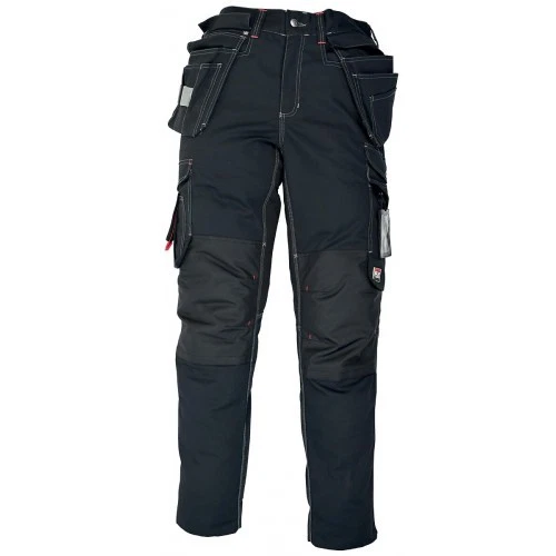 Pantalon de travail PANBLACK+ avec poches genouillères - noir - taille 38 KIPLAY - Photo 1/1
