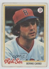 1978 Topps Bernie Carbo #524 0l4h