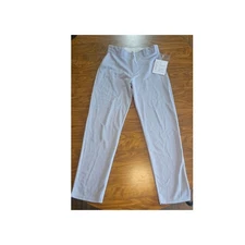 Allesom Athletic Womens Baseball Softball Pants Gray Medium NEW