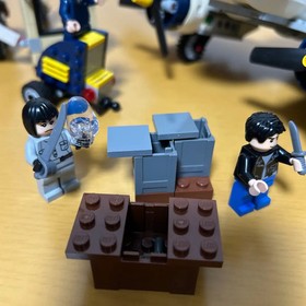 LEGO Indiana Jones Peril in Peru 7628 & Indiana Jones Motorcycle Chase 7620 Used