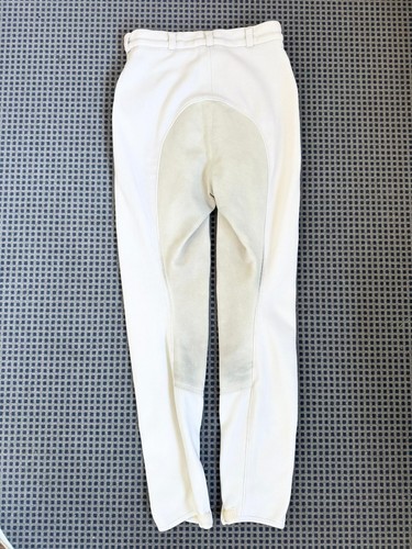 EURO-STAR White Jodhpurs High Waist Full Seat Suede Riding Pants EUR36 UK £120 - Picture 2 of 7