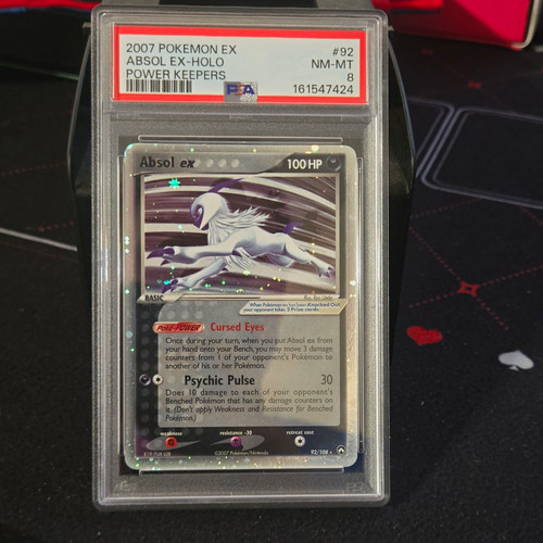 Absol ex graded PSA 8 for sale on eBay