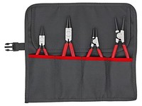 00 19 56 V01 Set: Zange FüR Sprengringe 4Stk. Knipex