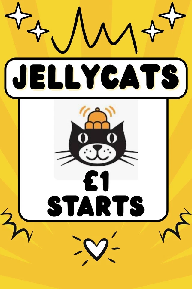 Jellycats £1 starts