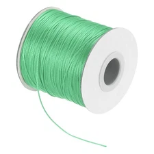 Mint Green 0.5mm Waxed Cord 175 Yard Wax Bead Thread String for Jewelry