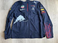 PUMA Red Bull Racing Full-Zip Hoodie Logo Gra...