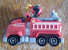 7" PAW Patrol Marshal Movie Deluxe Transforming Vehicle, Vehicle Only, Preowned