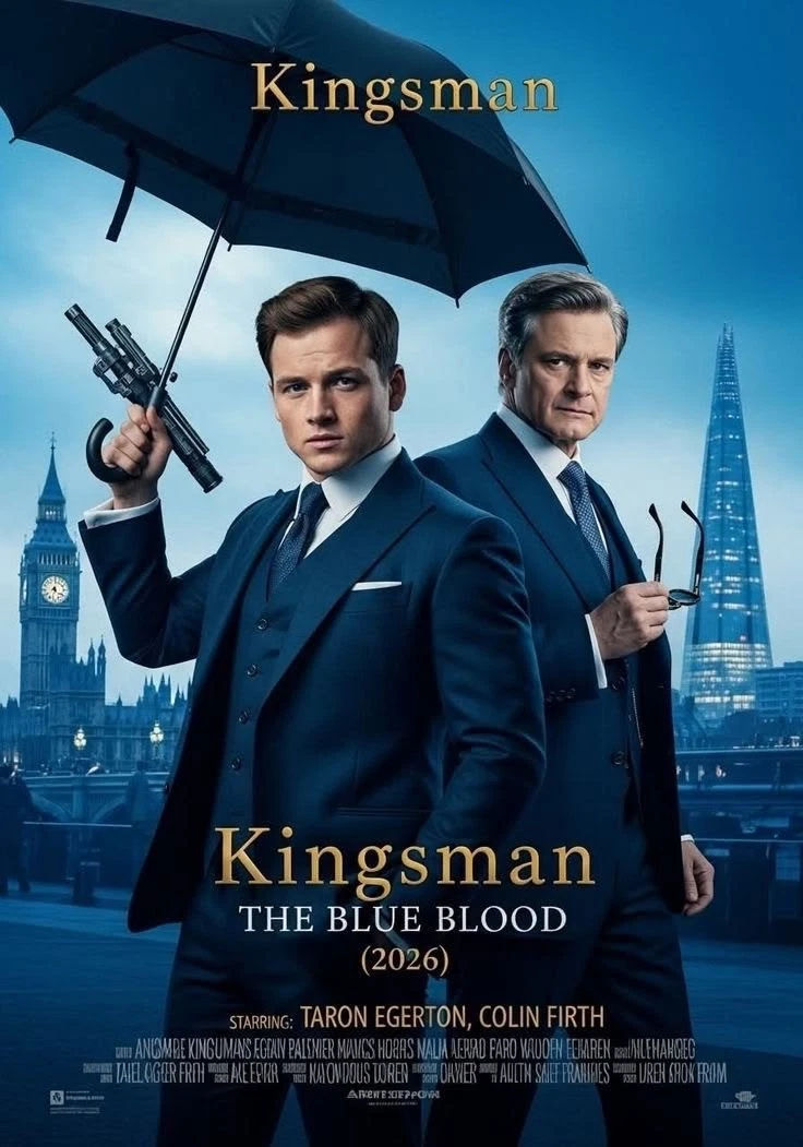 Kingsman: The Blue Blood (2026) Movie Poster