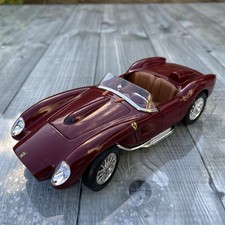 Bburago Ferrari 250 Testa Rossa Maisto Shell Classico 1958 Burgundy 1:18 Diecast