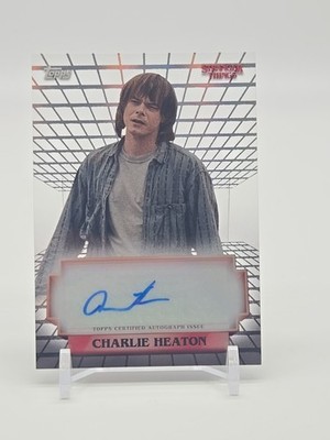 2025 Topps High-Tek Stranger Things Charlie Heaton Jonathan Byers Auto #A-CH