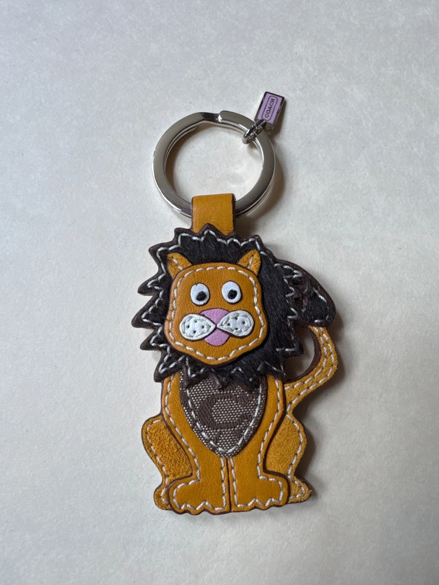 Rare✨️Coach Lion Signature Keychain coach handbag keychain products for sale | eBay