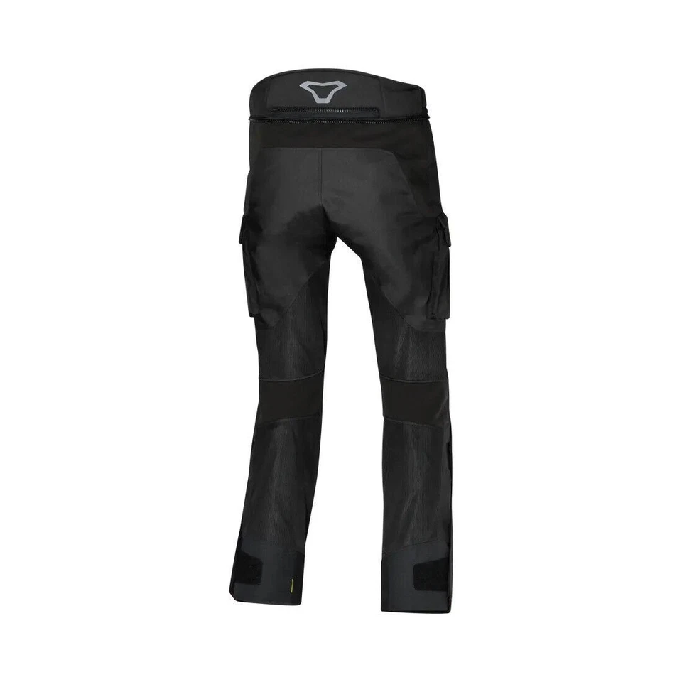 Pantalón Moto Macna Versyle Hombre Negro Impermeable Removible - Imagen 2 de 4