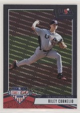 2019 Panini USA Baseball Stars & Stripes Longevity Riley Cornelio #32 nh3