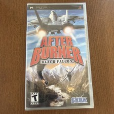 AFTER BURNER BLACK FALCON FOR PLAYSTATION PORTABLE (PSP), FACTORY SEALED