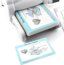 2 Pieces 9x6inch Standard Adapter Pad for Sizz Big Shot Machine, Thin Die Ada...