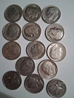 Lot Of 14 UNITED STATES 90% SILVER DIMES $1.40 FACE MERCURY & ROOSEVELT