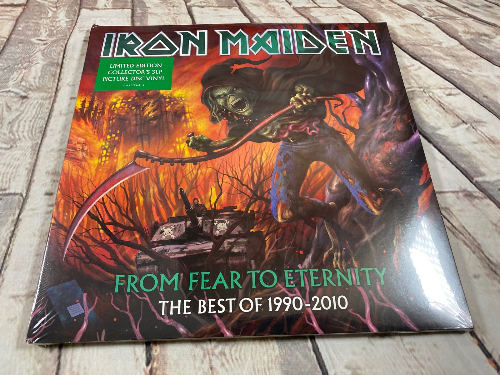Iron Maiden From Fear To Eternity  Best Of 1990-2010 3x 12"" Picture Disc Sealed
