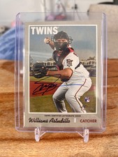Willians Astudillo “La Tortuga” Autograph 2019 Topps Heritage High Real One Auto