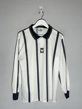 Uhlsport Vintage Y2K Striped Football Longsleeve Soccer Jersey 