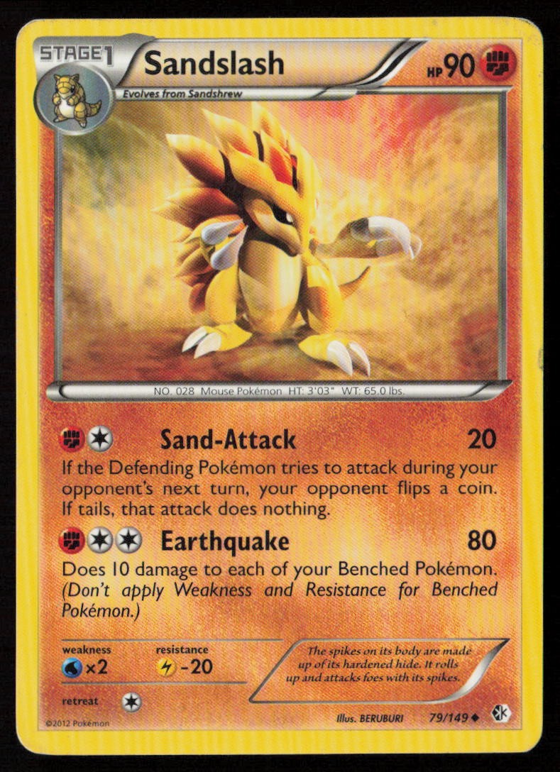 BW6: Cold Flare #032/059 Sandslash
