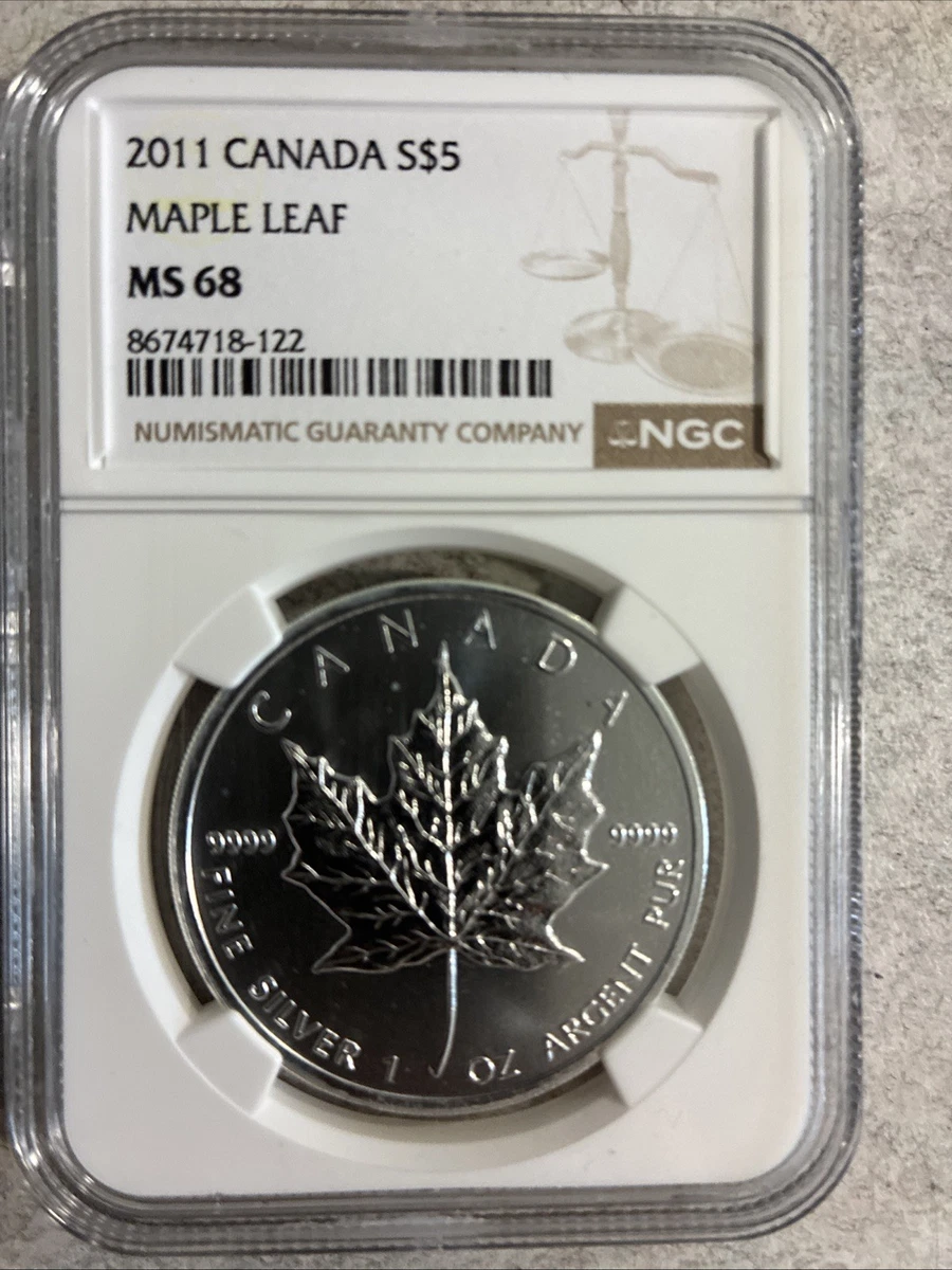 Canadian Maple Leaf 2011 Silver Bullion Coins for sale | eBay