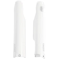 Acerbis Lower Fork Cover Set White For Yamaha WR450F 2005-2009,2011-2018