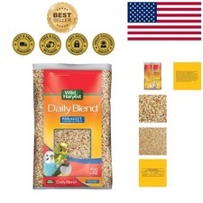 Orange Flavor Nutrition Diet for Parakeets  Canaries - 10-Pound Bag