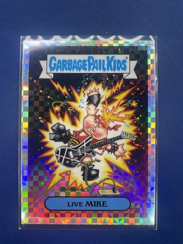 Live MIKE [Gold] #53b 2014 Garbage Pail Kids Chrome card