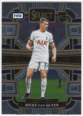 2023-24 Panini Select FIFA Terrace MICKY van de VEN #23 Tottenham Hotspur FC RC
