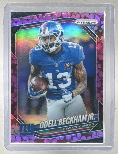 2025 Panini Prizm Football Plum Blossom Odell Beckham Jr. #285