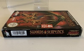 Swords and Serpents Nintendo Nes OVP CIB Excellent Condition Authentic