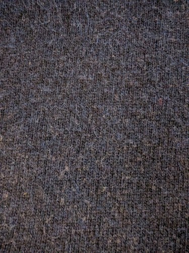 VTG 90s Structure Henley Roll Neck Sweater Lambswool Soft Rabbit Hair - L EUC - Picture 4 of 9