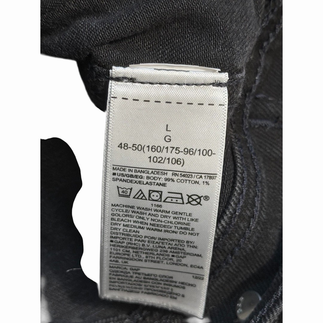 Gap Black Puff Sleeve Collared Button Jacket Wome… - image 10