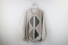 Vintage 90s St Croix Knits Mens Large Microfiber Knit Pullover Sweater Jacket