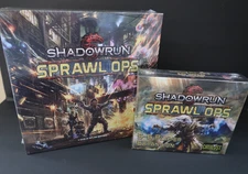 Catalyst Games Shadowrun Sprawl Ops Board Game PLUS 5-6 Player Expansion Pack