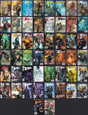 New X-Men #155-204 Marvel 2004 Complete Austen/Milligan runs 1st Gambit as Death