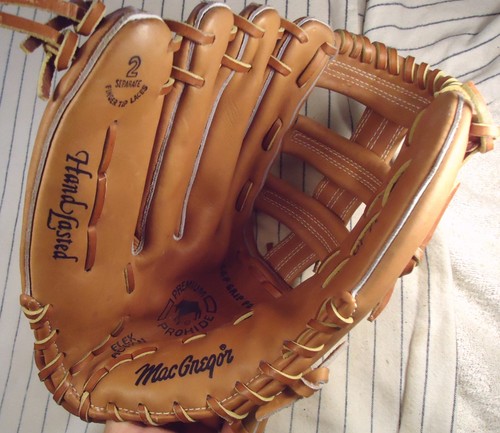 Topline 1980's MacGregor OF7F Baseball glove LH 12.5" outfield Premium ProHide