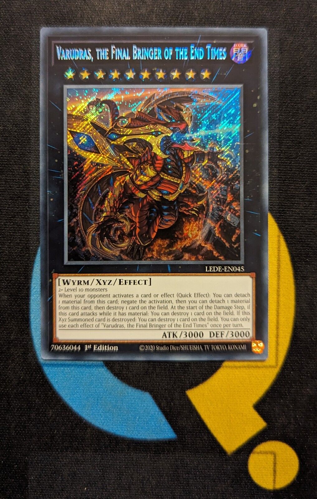 LEDE-EN045 Varudras, the Final Bringer of the End Times Secret Rare