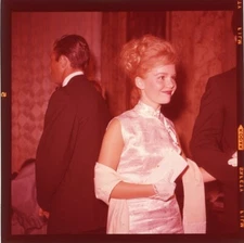 Tuesday Weld 1960's Candid Cheongsam Glamour Dress Event Original Transparency