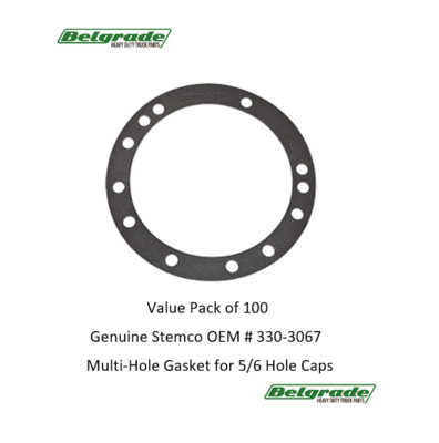 Stemco Hubcap Gasket Genuine OEM # 330-3067 - Value Pack of 100