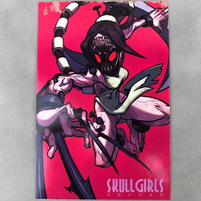 Lab Zero Games Skullgirls Encore Painwheel Indiegogo Limited Art Card Postcard