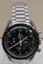 Omega Speedmaster 145022-69 ST Stainless Steel Black Dial 43mm Manual Watch