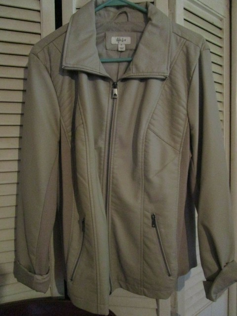 macys leather coat sale