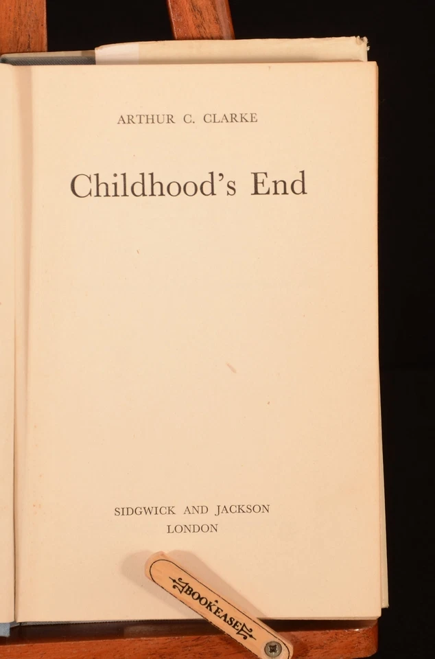 1954 Arthur C Clarke Childhood's End Dustwrapper First UK Edition Science Fictio - Image 4 of 4