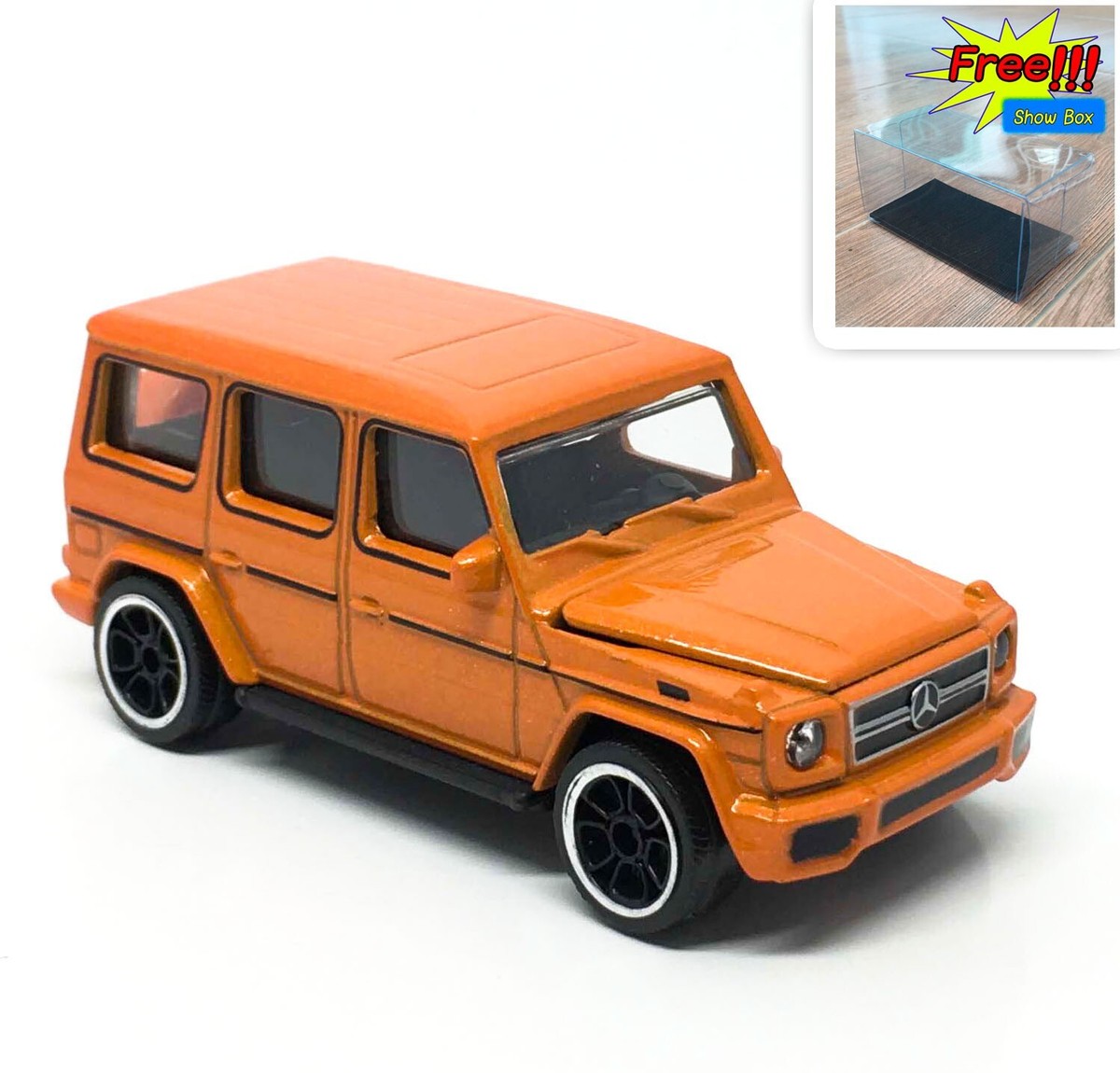 Majorette Mercedes Benz AMG G63 Orange 1:61 (3 inches) no Package