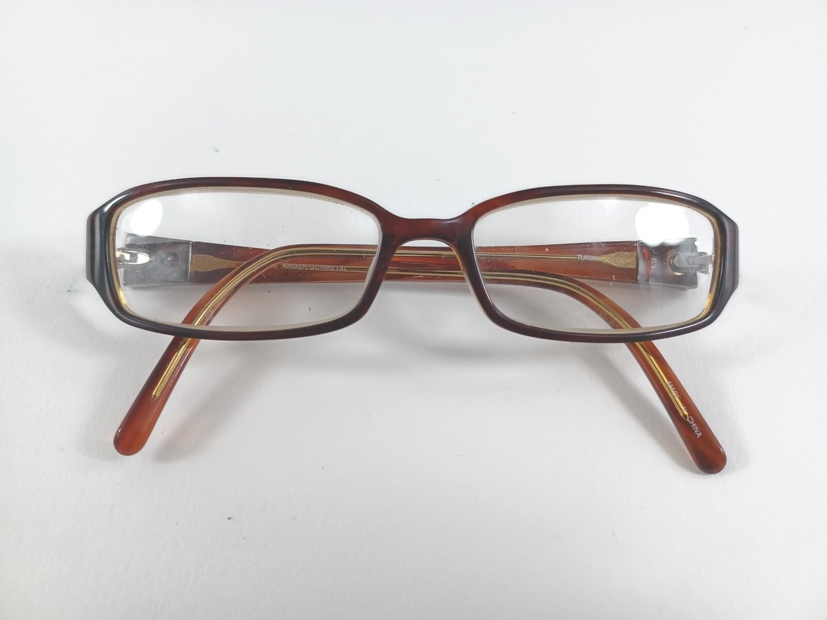 Bulova Turin Amber‎ Tortoise Shell Eyeglasses Women\'s 51 16 135  Frames 21463 Bulova Turin Eyeglasses Frame Women main image 3