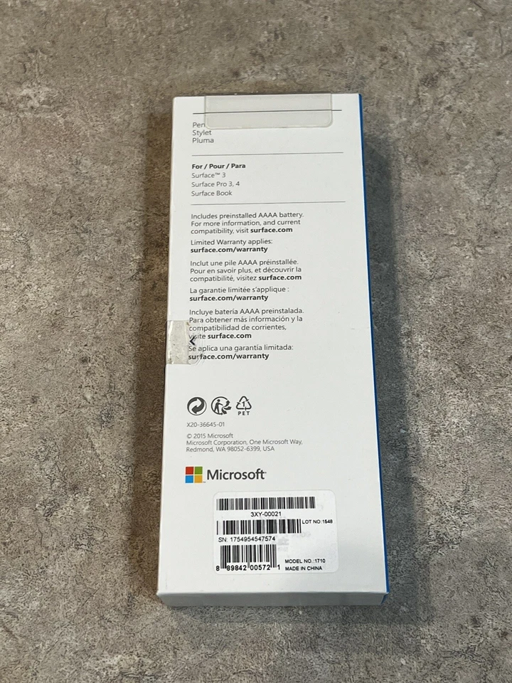 Microsoft Surface Pen - Silver - New In Box - Image 2 of 4