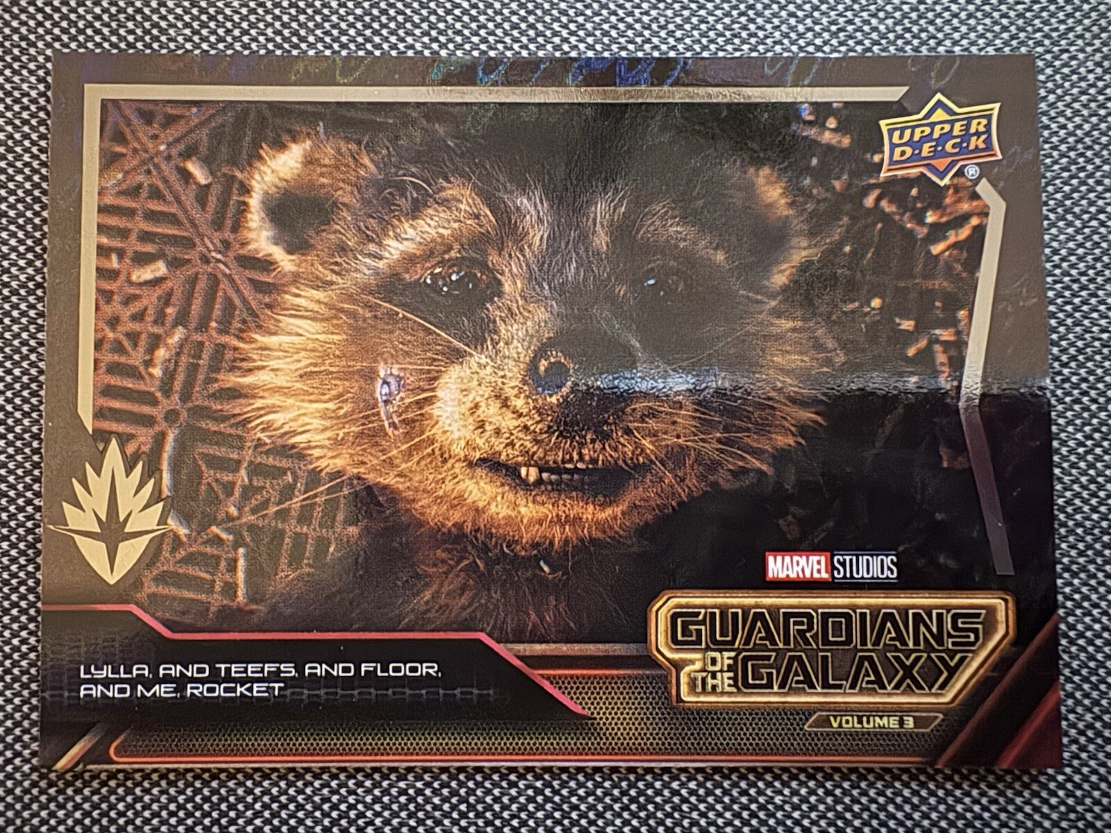 2024 UD Guardianes de la Galaxia “Lylla And Teefs And Floor And Me…” Naranja #29