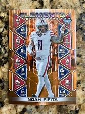 2024 Bowman University Best NOAH FIFITA Elements of the Game ORANGE /25 Arizona